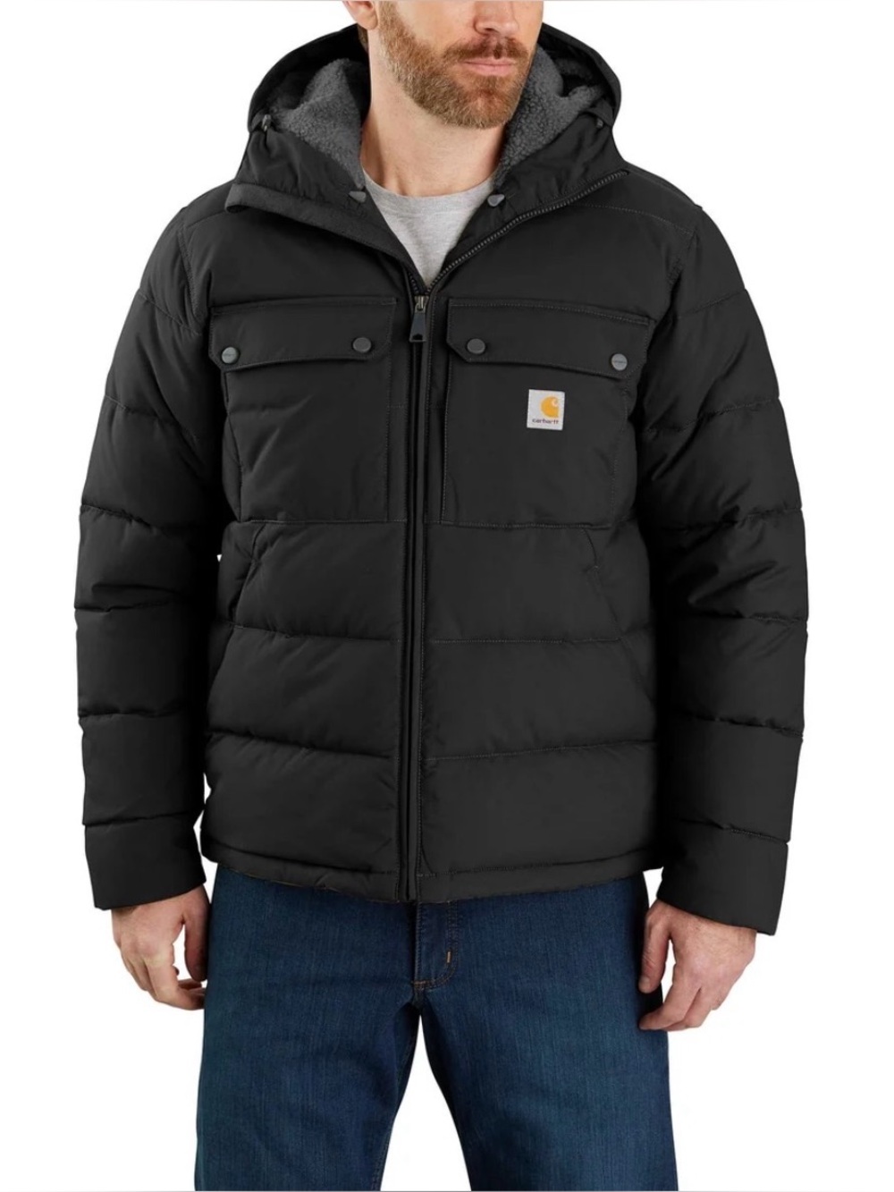 Carhartt Black Montana Loose Fit Insulated Jacket